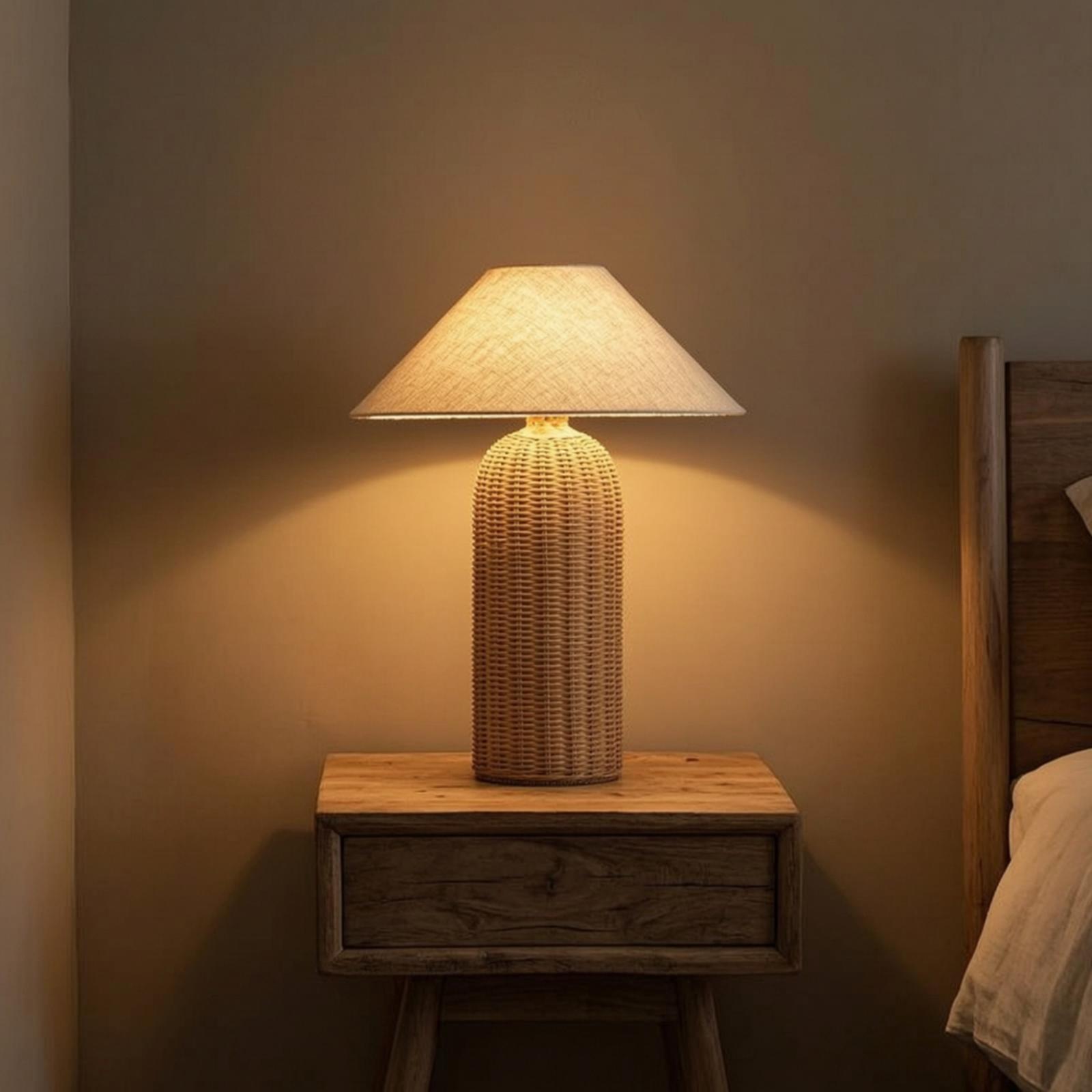 Lighting Decor For Bedroom - Lampu Meja Samping Tempat Tidur dengan