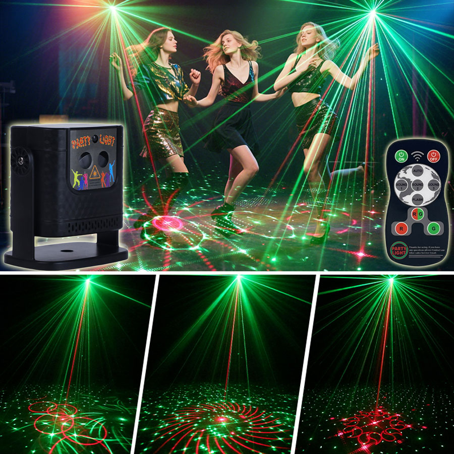 Lighting Effect Home Decor - YSHR10 60 Pola Lampu Laser R&G