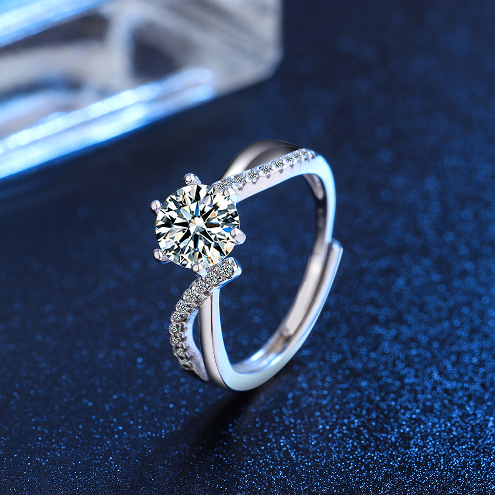 Lighting By Queen - Cincin Perak Sterling 925 Mewah Ringan