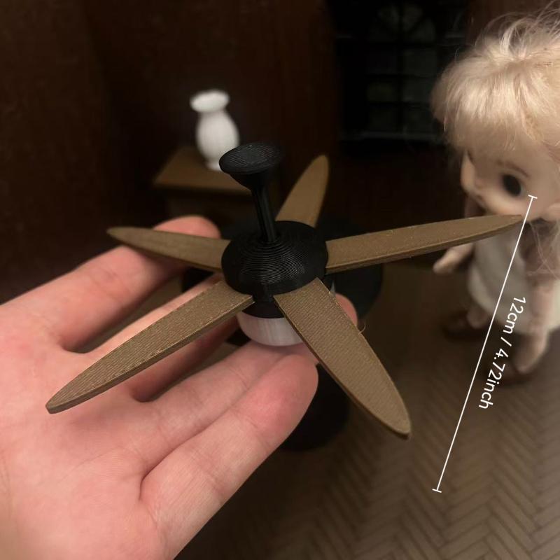 Decor Lighting Ceiling Fans - // Kipas Angin Miniatur Vintage dengan
