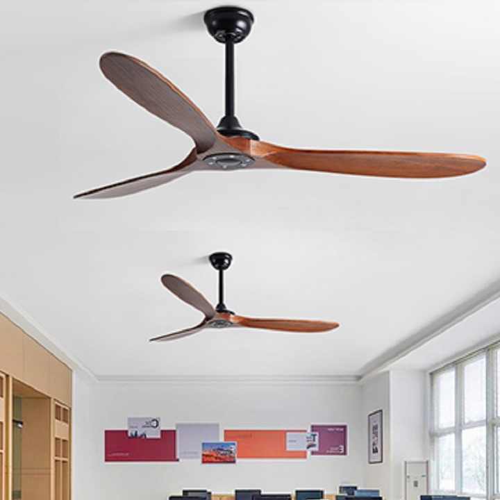 Decor Lighting Ceiling Fans - Kipas Angin Plafon Kayu Industrial DC