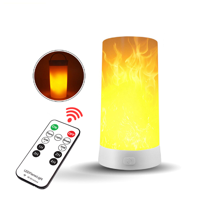 Lighting Effect Home Decor - Remote Control Bohlam Api Lampu Malam