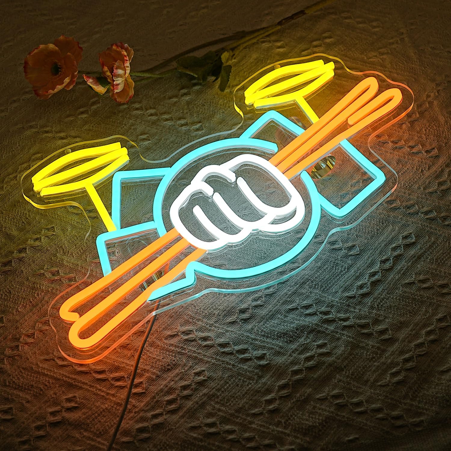 Lampu Neon LED Set Drum Berten - Lighting Decor Ideas ulasan dan harga