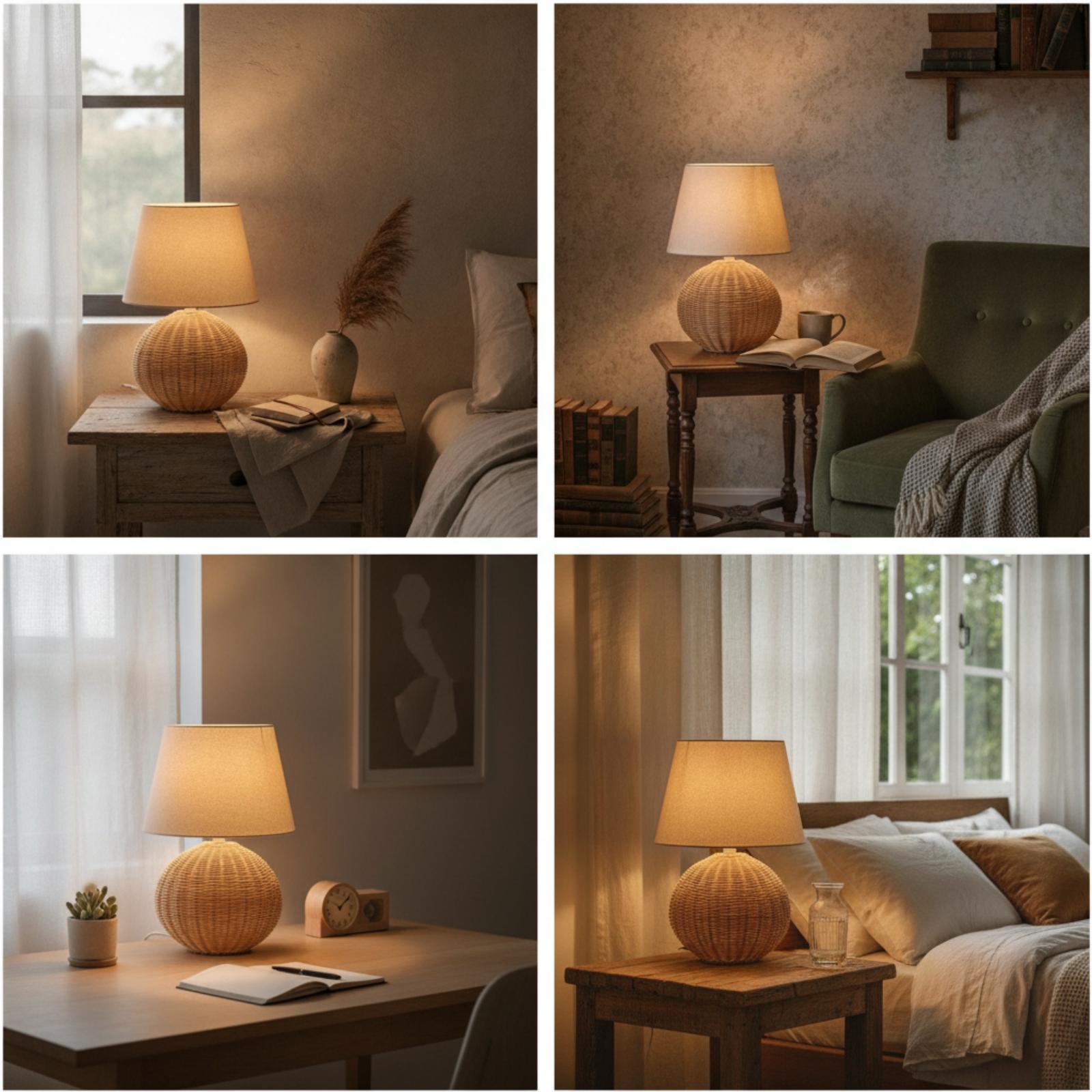 Lampu Meja Samping Tempat Tidu - Lighting Decor For Bedroom ulasan dan harga