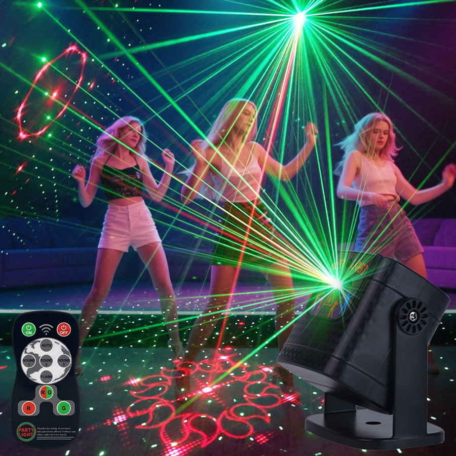 YSHR10 60 Pola Lampu Laser R&G - Lighting Effect Home Decor ulasan dan harga