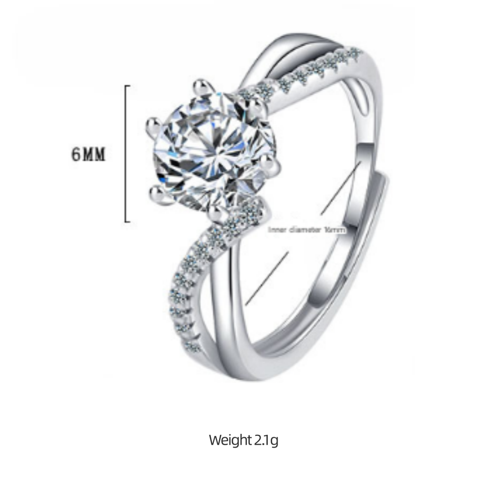 Cincin Perak Sterling 925 Mewa - Lighting By Queen ulasan dan harga