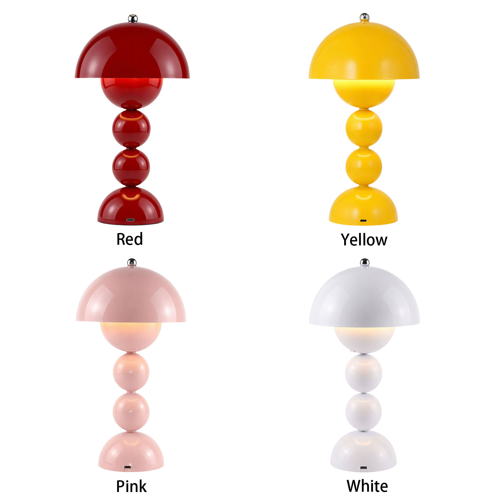 Lampu Meja Bentuk Bunga Jamur, - Room Decor Lighting Lamp ulasan dan harga