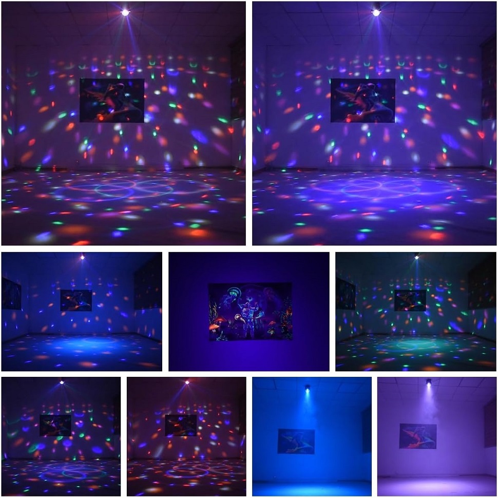 Lampu pesta Dj lampu bola disk - Lighting Effect Home Decor ulasan dan harga