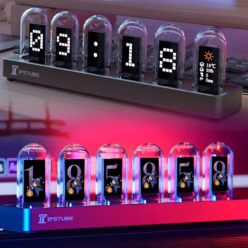 Jam Tabung Nixie RGB LED Menya - Lighting Decoration Ideas For Home ulasan dan harga