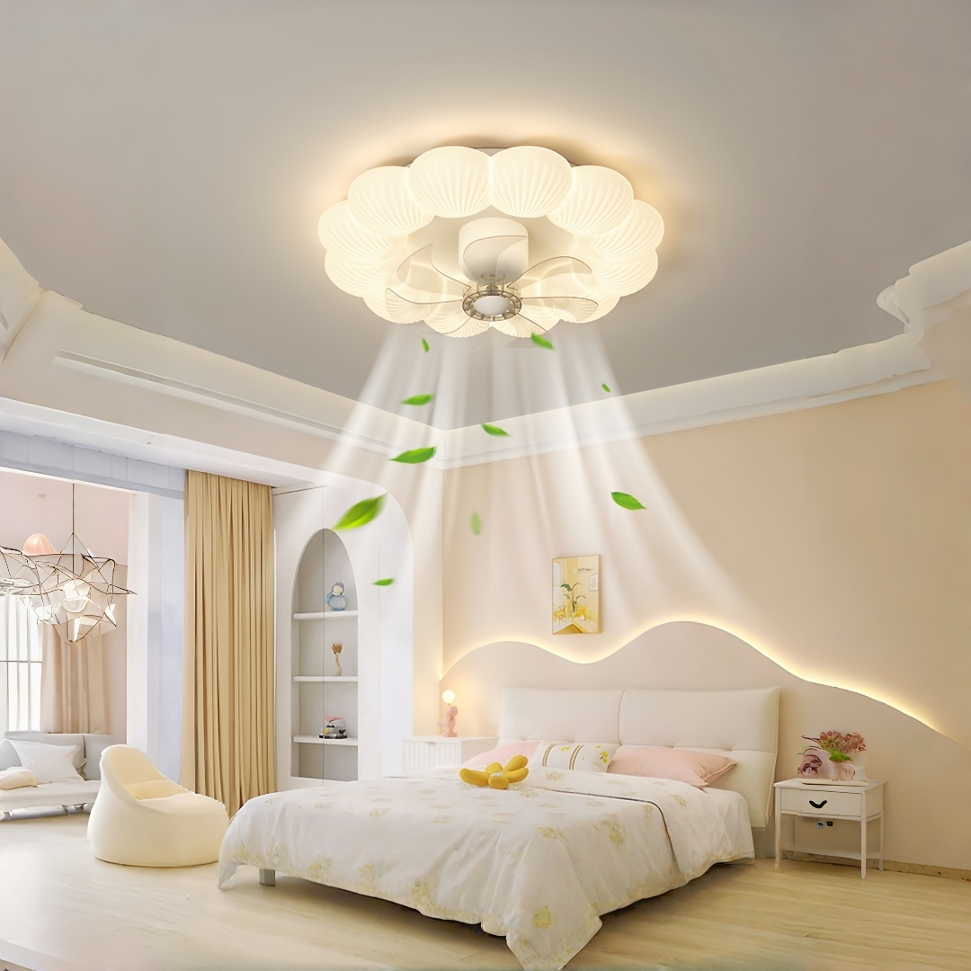 Kipas Angin Plafon Bentuk Bung - Decor Lighting Ceiling Fans ulasan dan harga