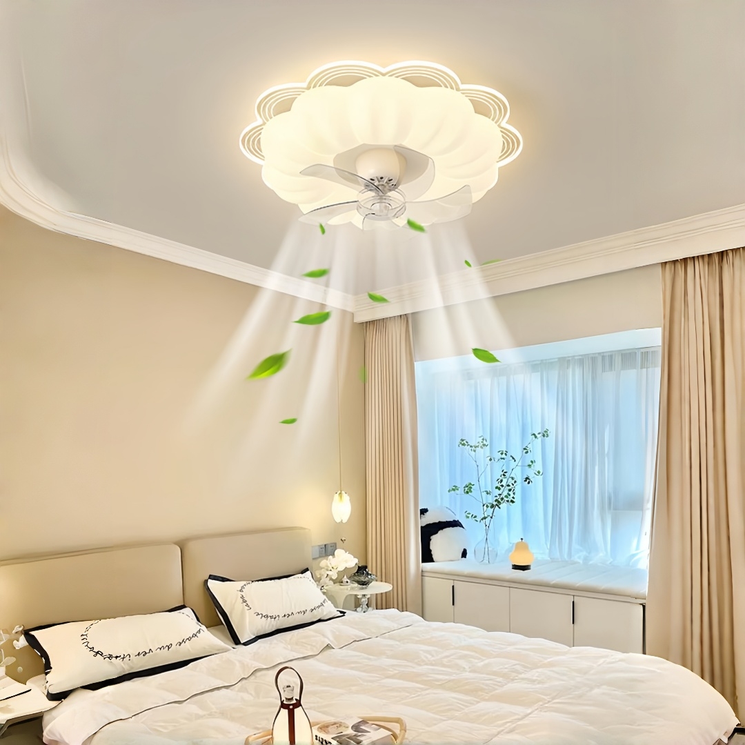 Kipas Angin Plafon Bentuk Bung - Decor Lighting Ceiling Fans ulasan dan harga