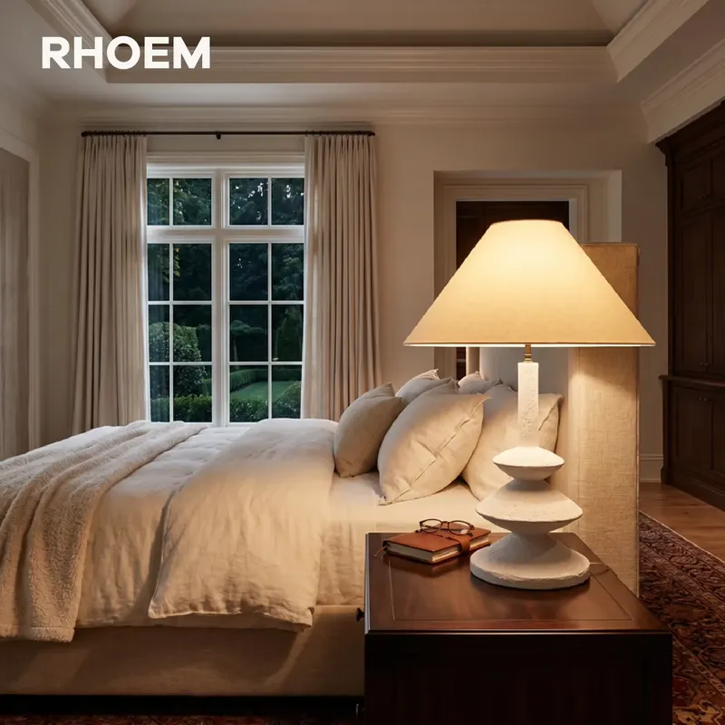 RHOEM Lampu Meja Pesaro untuk  - Room Decor Lighting Lamp ulasan dan harga