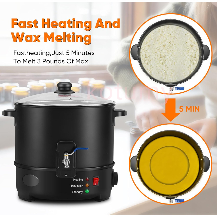 Mesin Peleleh Lilin Listrik de - Wax Melter Electric ulasan dan harga