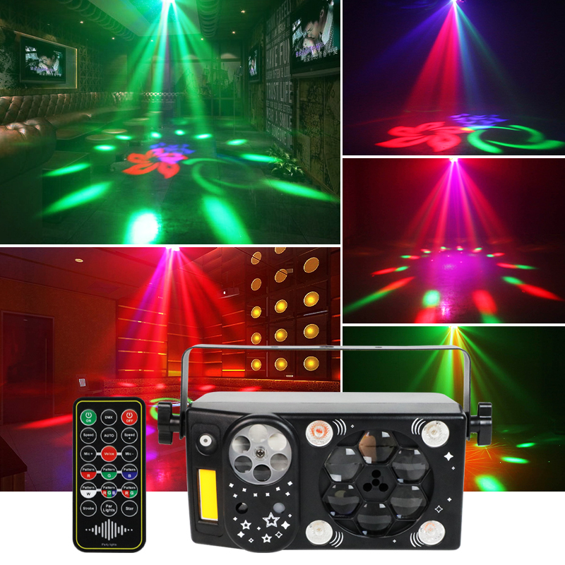 HCWE LED 7 In 1 Bola Ajaib Lam - Lighting Effect Home Decor ulasan dan harga