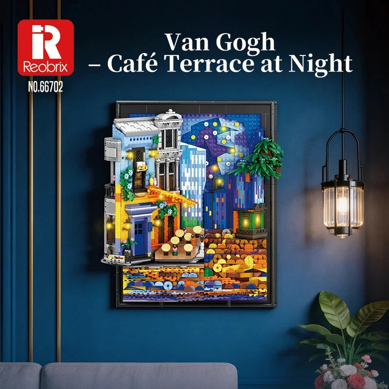 2678PCS Bingkai Gambar Kafe La - Lighting Decoration Ideas For Home ulasan dan harga