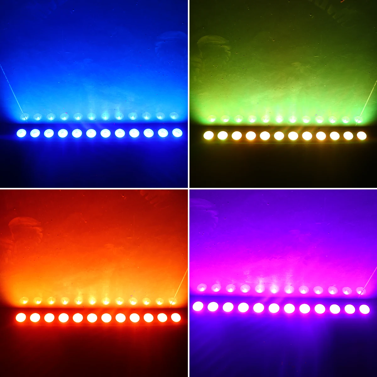 ALIEN 12 LED RGBW 4IN1 DMX lam - Lighting Effect Home Decor ulasan dan harga
