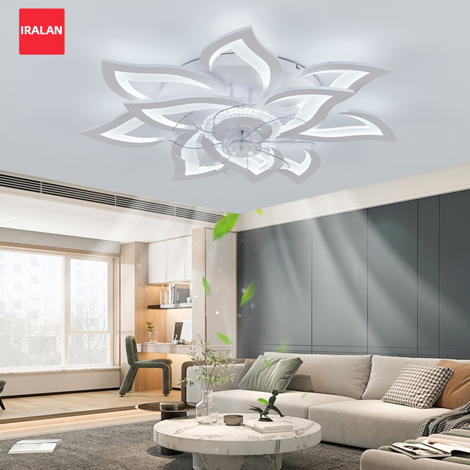 Kipas Angin Plafon Bunga denga - Decor Lighting Ceiling Fans ulasan dan harga